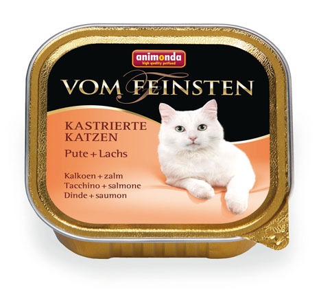 Feinsten Cat Castr. Kalk+Zalm 100gr. 