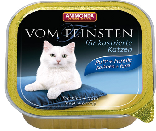 Feinsten Cat Castr. Kalk+For 100gr. 